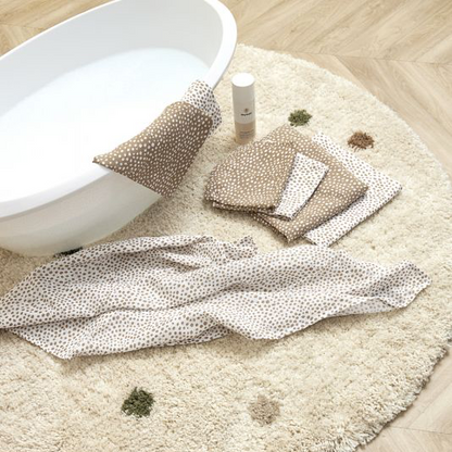 Hydrofiele doek Meyco: Cheetah Taupe - 70x70cm (3-pack)