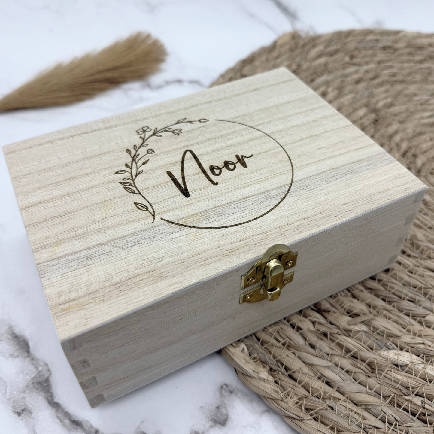 Bewaarkistje gepersonaliseerd met naam