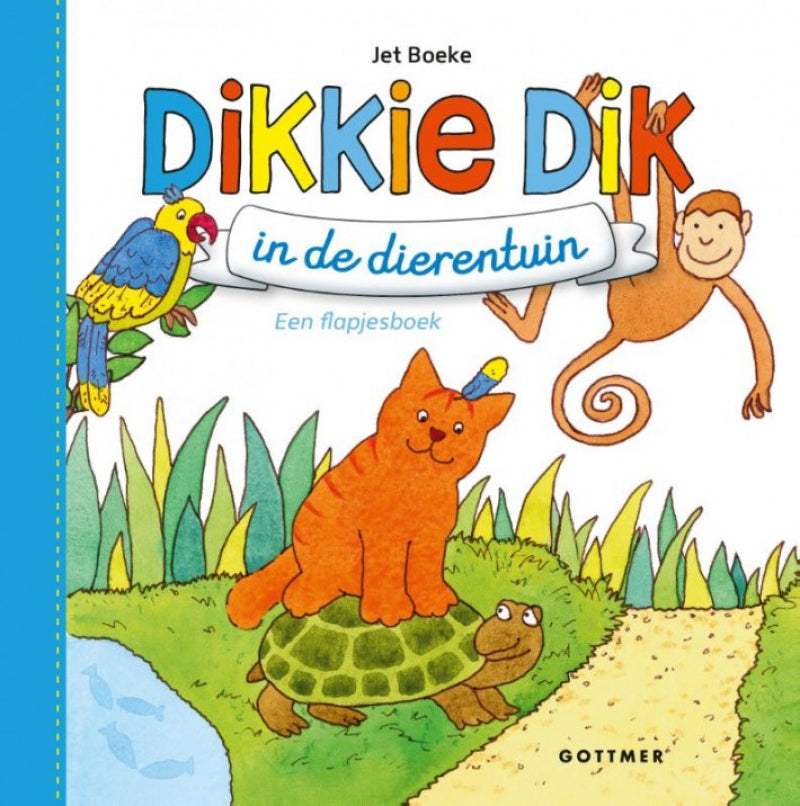 Dikkie Dik in de dierentuin (flapjesboek)