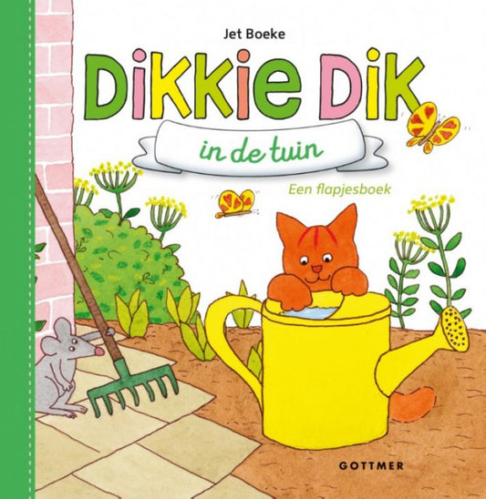 Dikkie Dik in de tuin (flapjesboek)