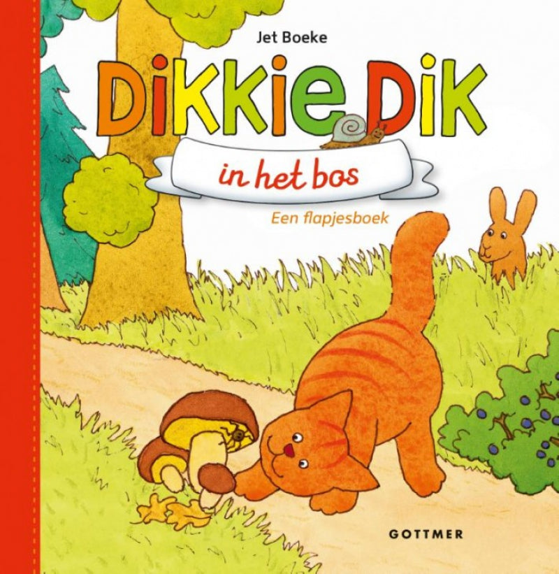 Dikkie Dik in het bos (flapjesboek)