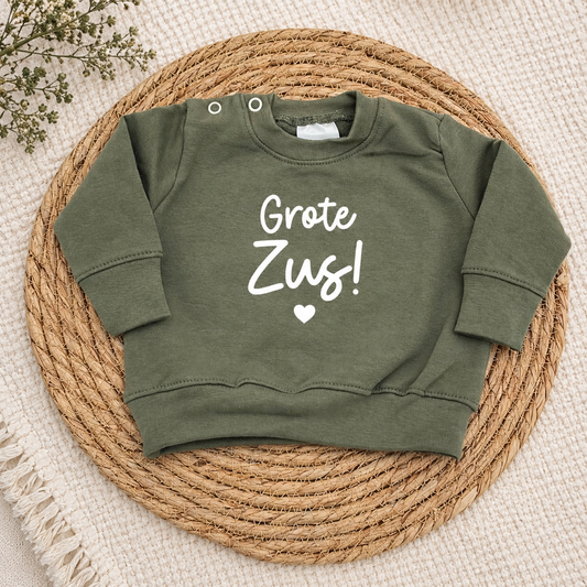 Grote zus! ❤️ trui