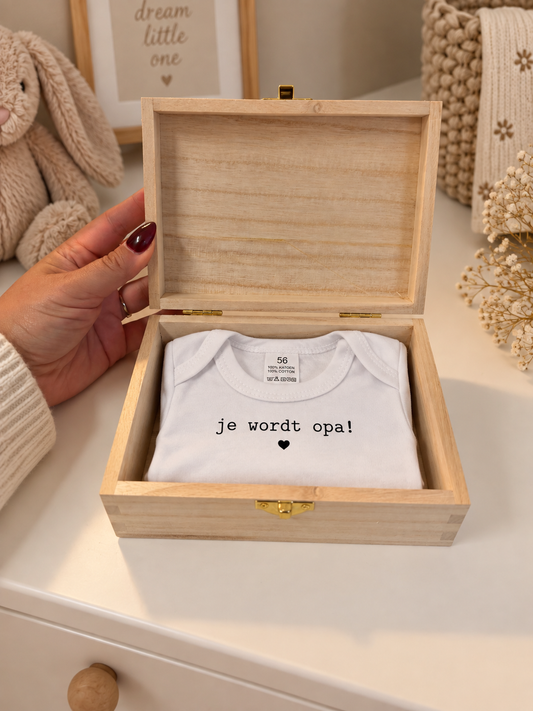 Je wordt opa cadeau