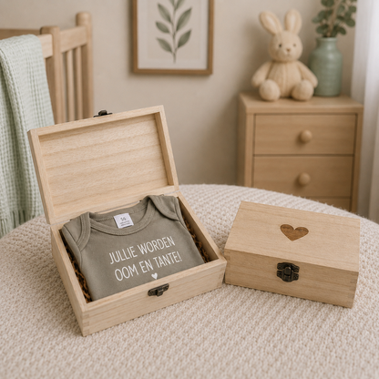 Jullie worden oom & tante cadeau