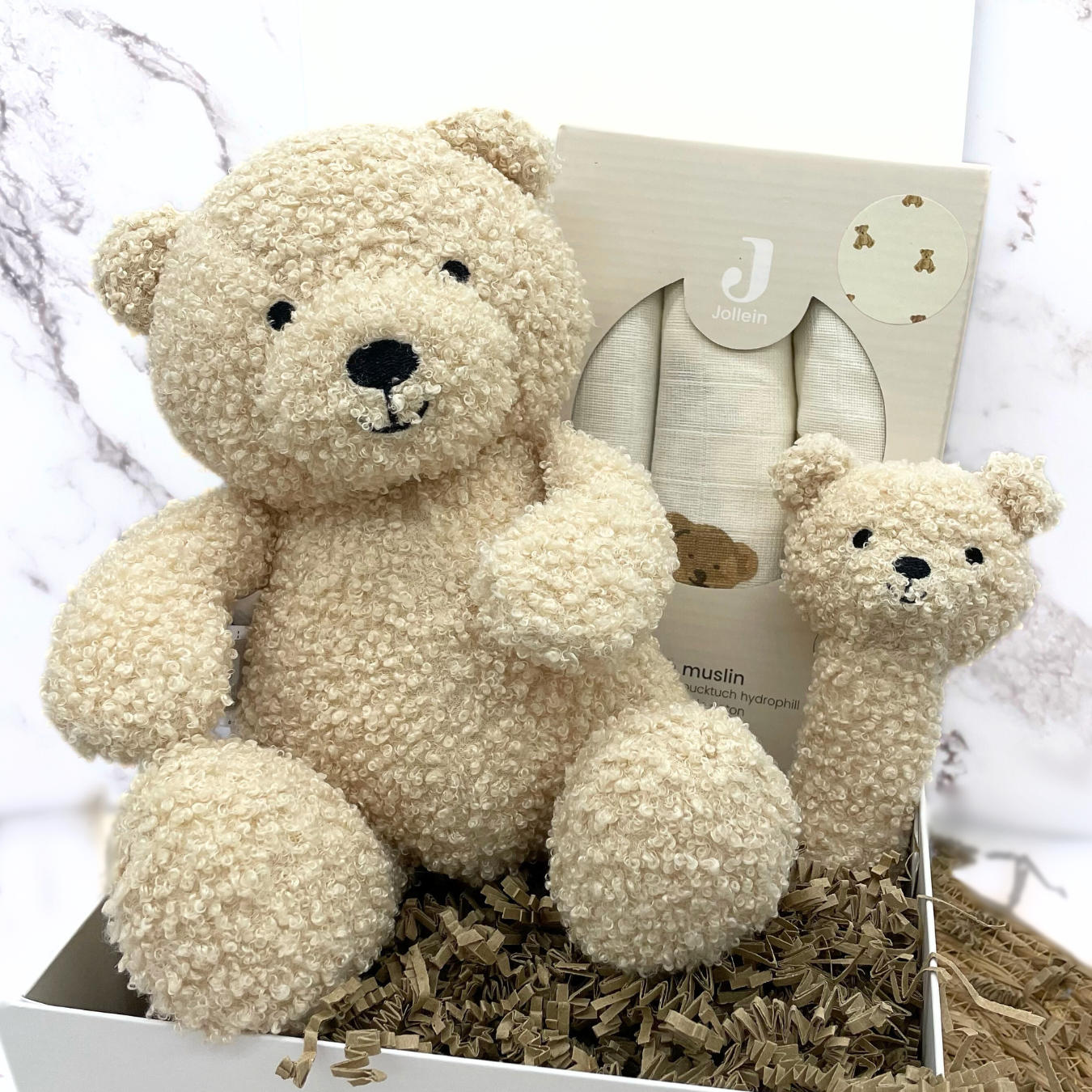 Kraamcadeau uni Teddy Natural