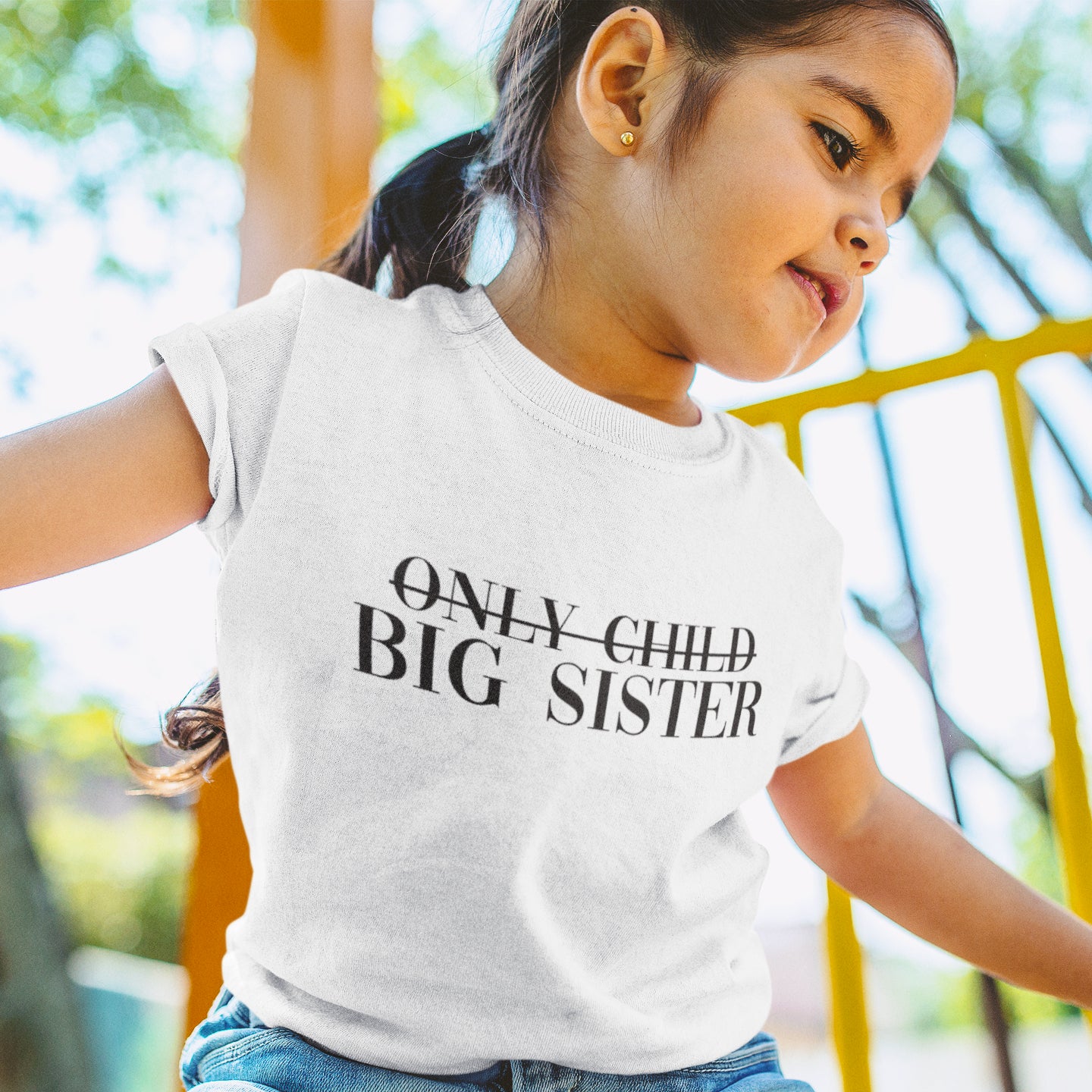 Only child / big sister t-shirt