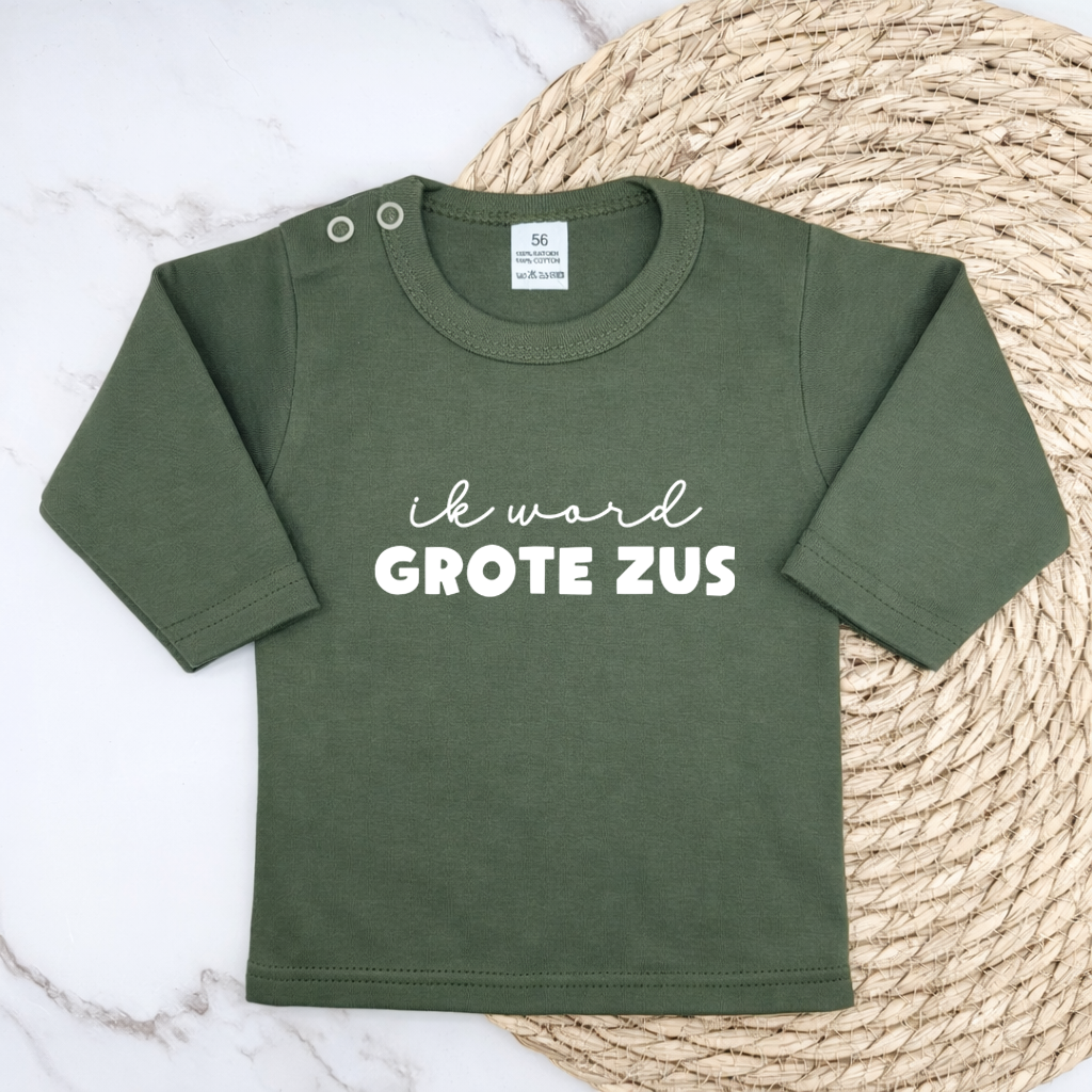 Ik word grote zus longsleeve