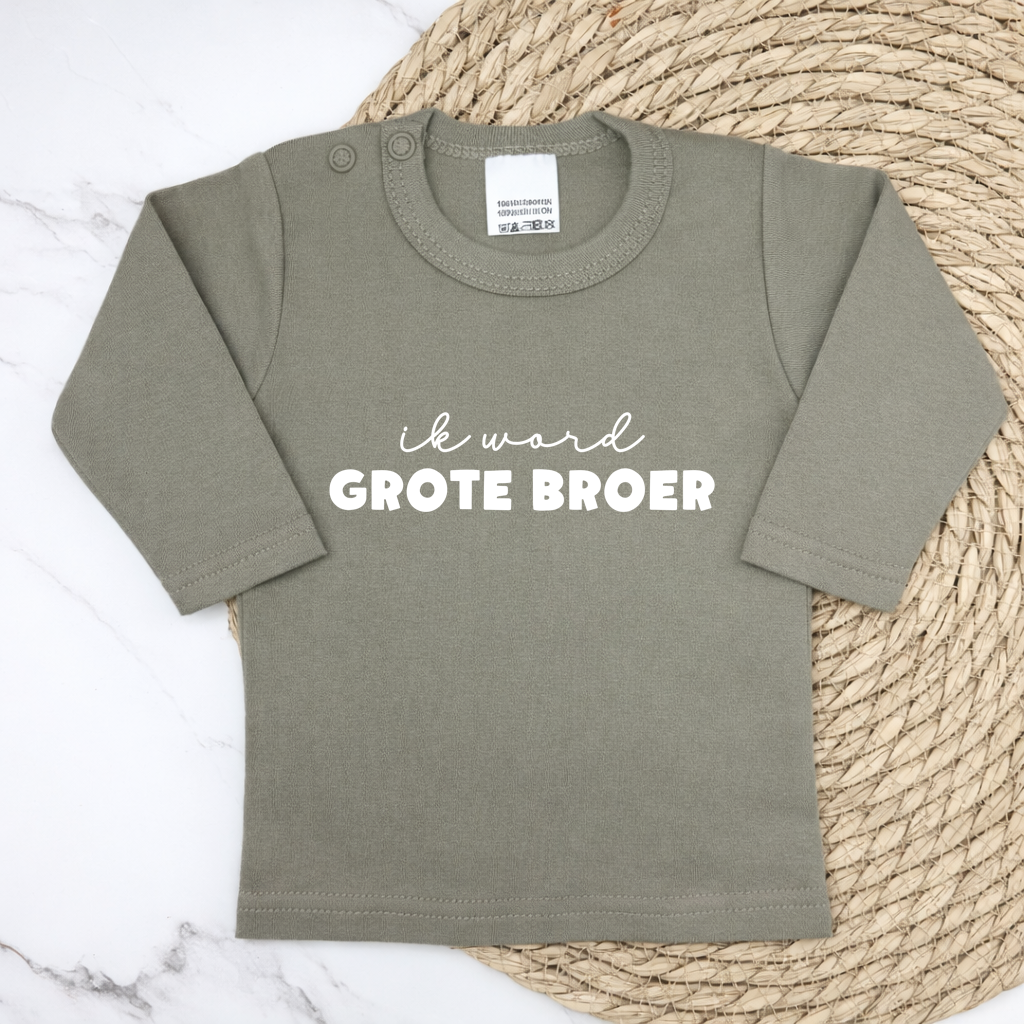 Ik word grote broer longsleeve