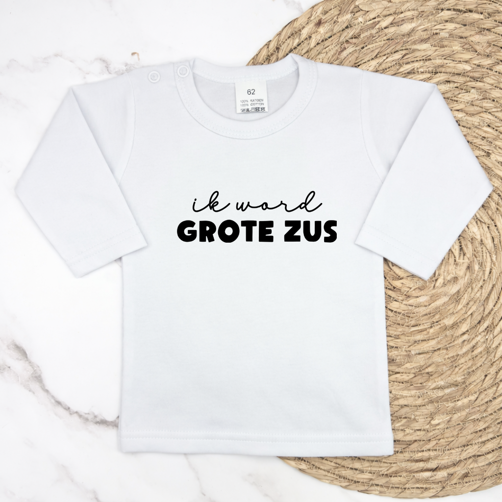 Ik word grote zus longsleeve