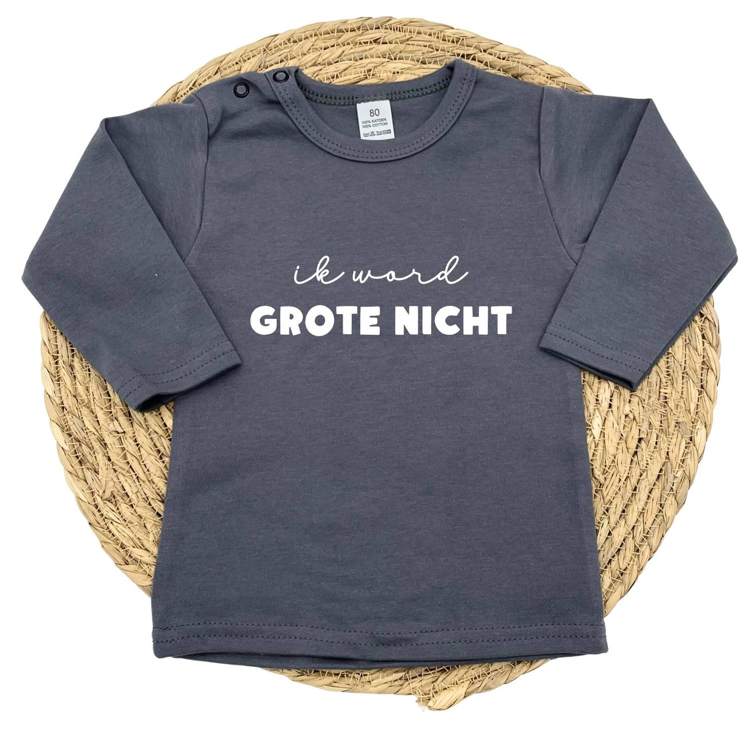 Ik word grote nicht longsleeve