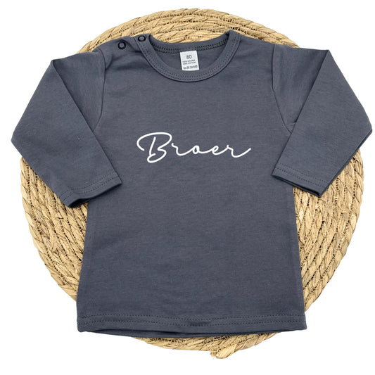 Broer (sierlijk) longsleeve