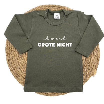 Ik word grote nicht longsleeve