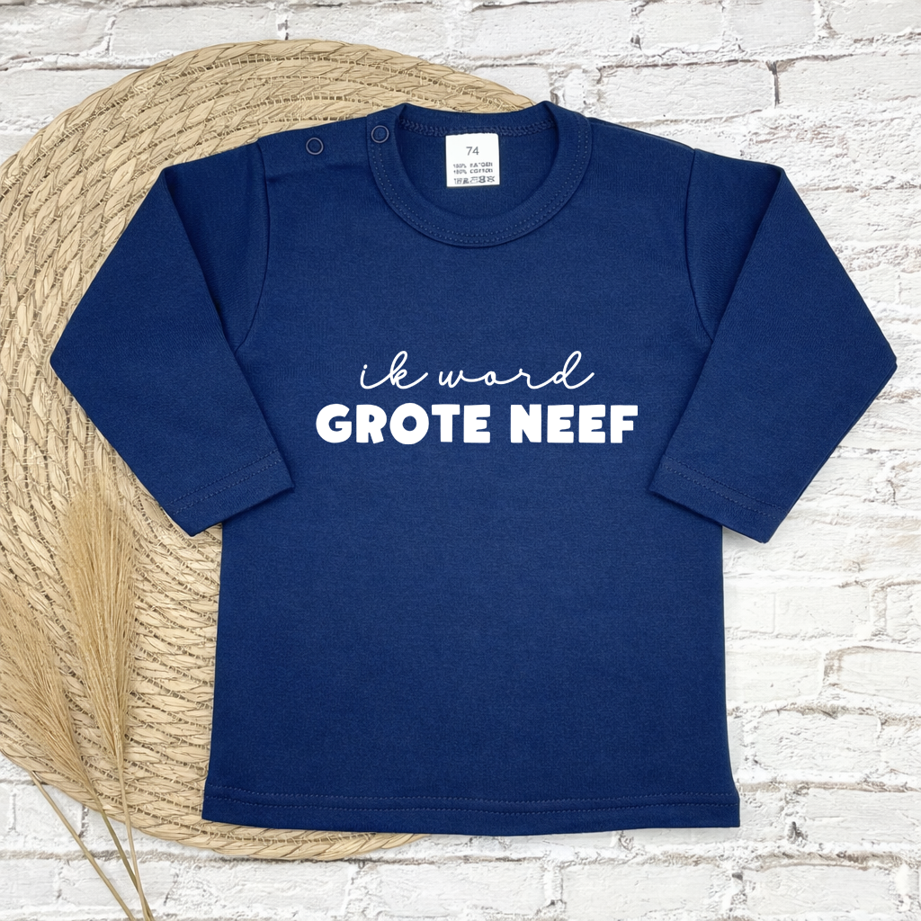 Ik word grote neef longsleeve