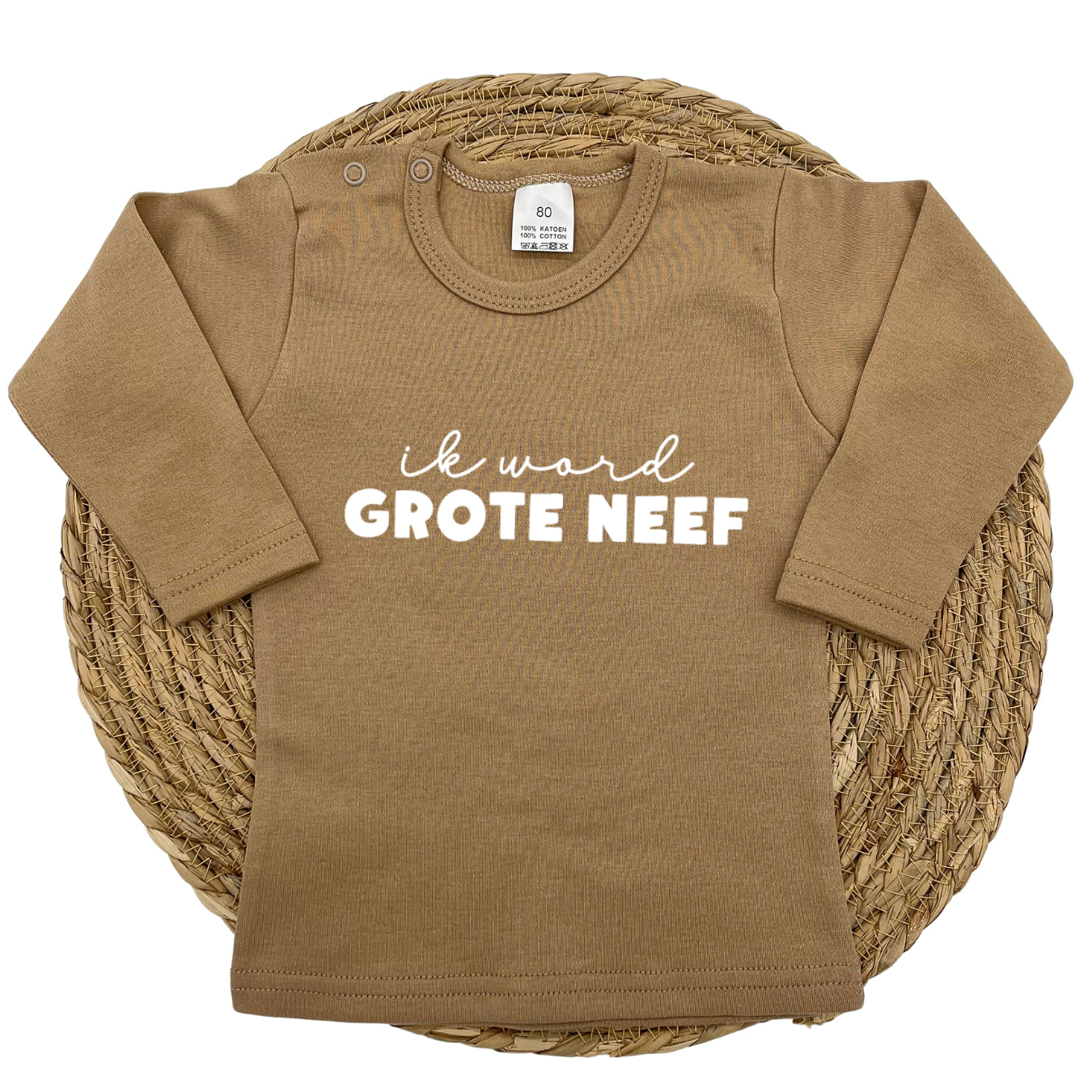 Ik word grote neef longsleeve