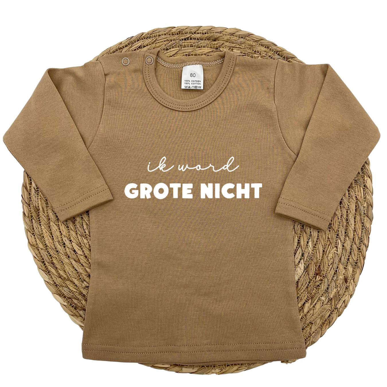 Ik word grote nicht longsleeve