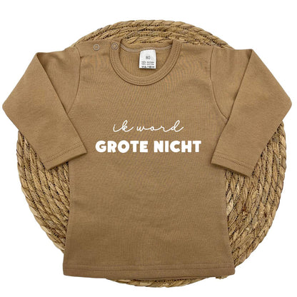 Ik word grote nicht longsleeve