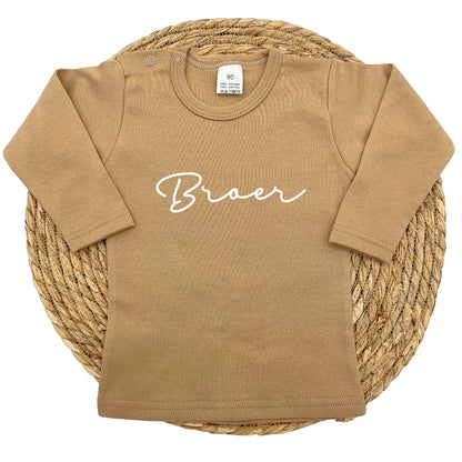 Broer (sierlijk) longsleeve