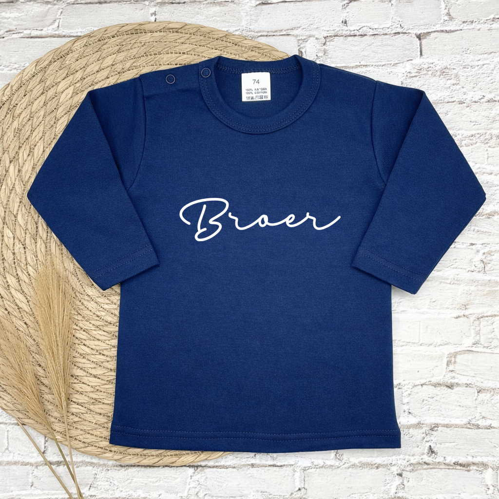 Broer (sierlijk) longsleeve