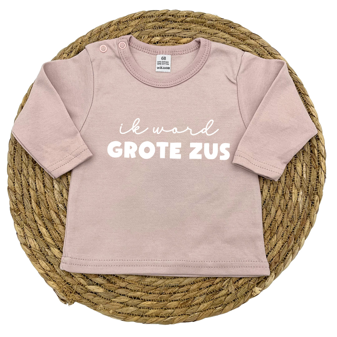 Ik word grote zus longsleeve