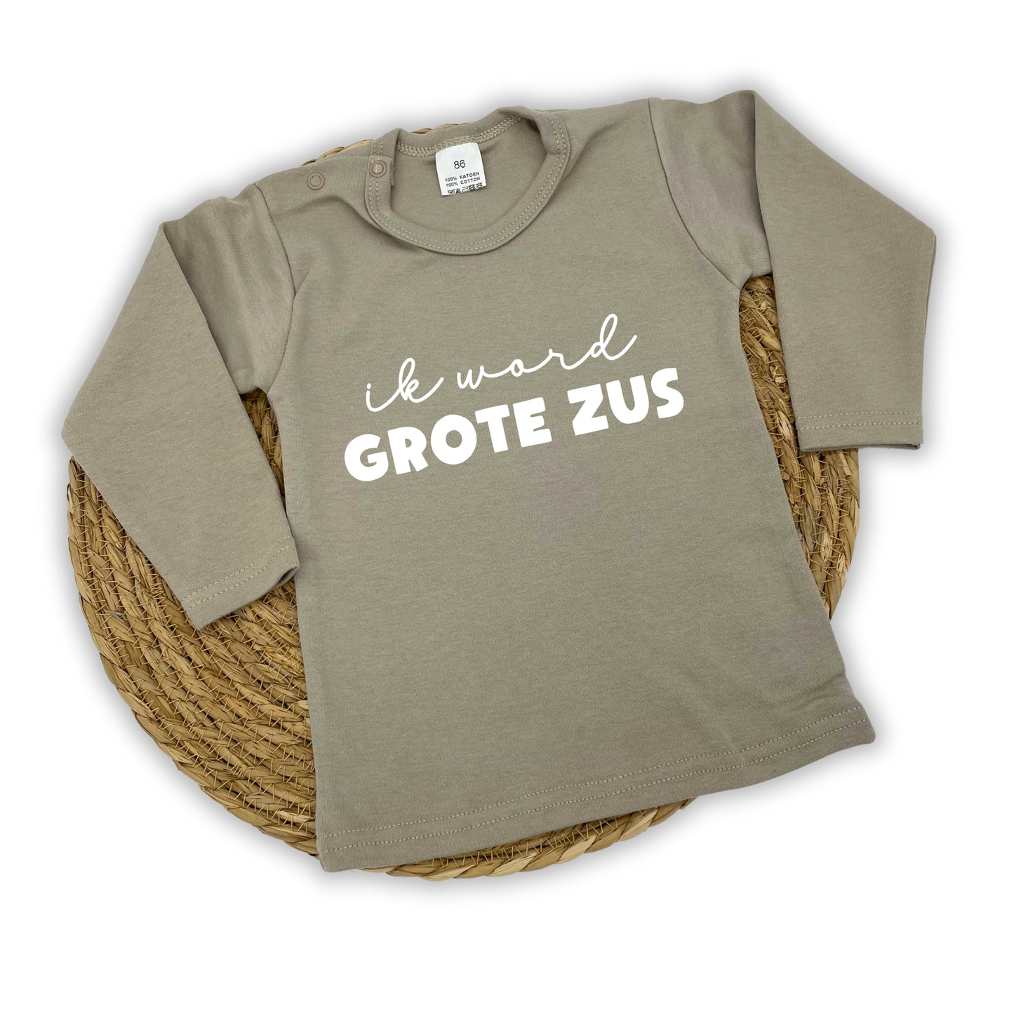 Ik word grote zus longsleeve