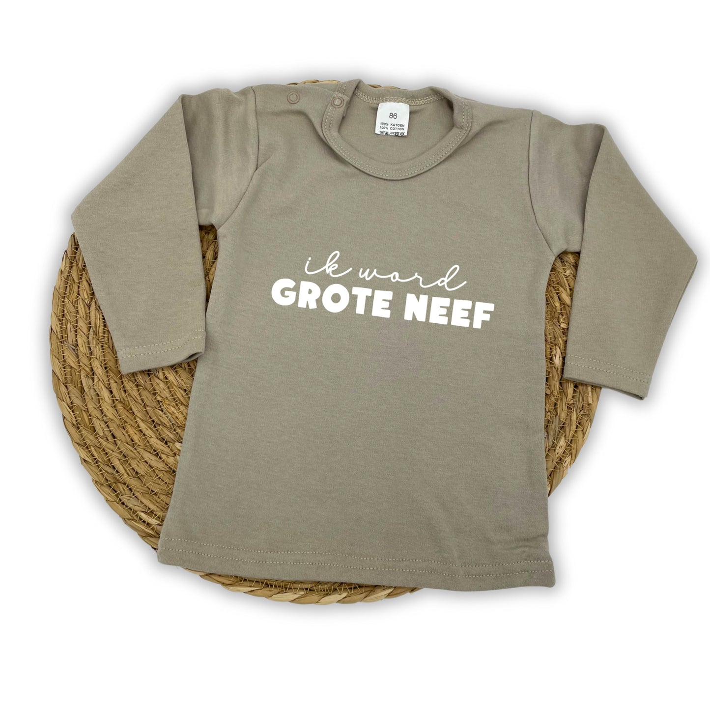 Ik word grote neef longsleeve