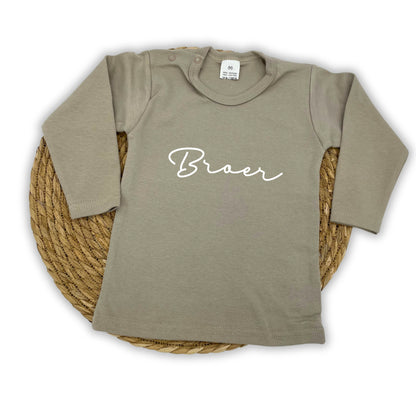 Broer (sierlijk) longsleeve