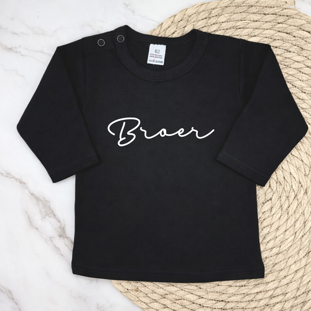 Broer (sierlijk) longsleeve
