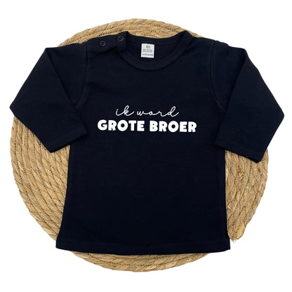 Ik word grote broer longsleeve