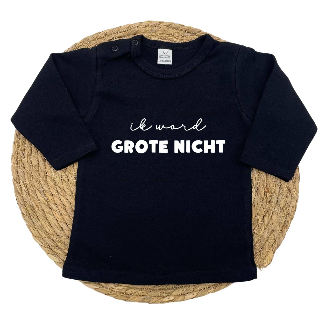 Ik word grote nicht longsleeve