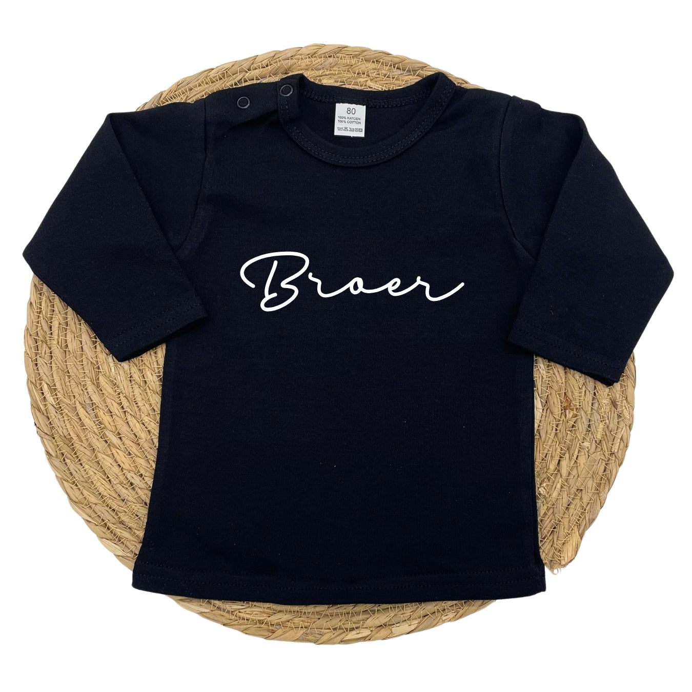 Broer (sierlijk) longsleeve