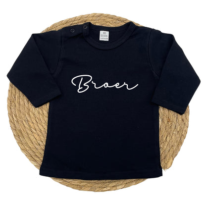 Broer (sierlijk) longsleeve