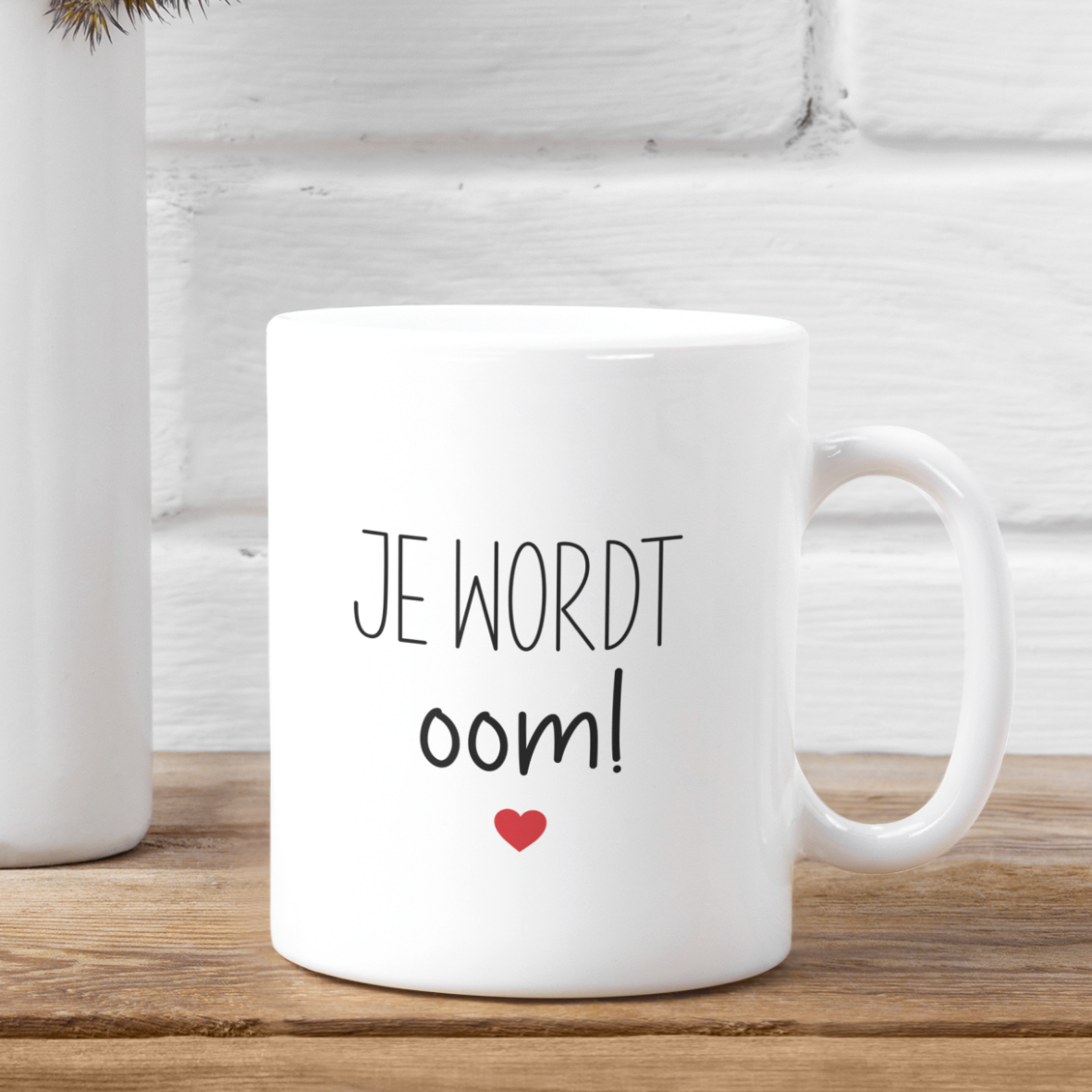 Je wordt oom! mok