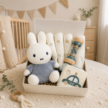 Kraamcadeau jongen Nijntje x Jollein met buggyboekje