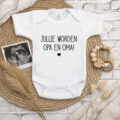 Jullie worden opa en oma! rompertje