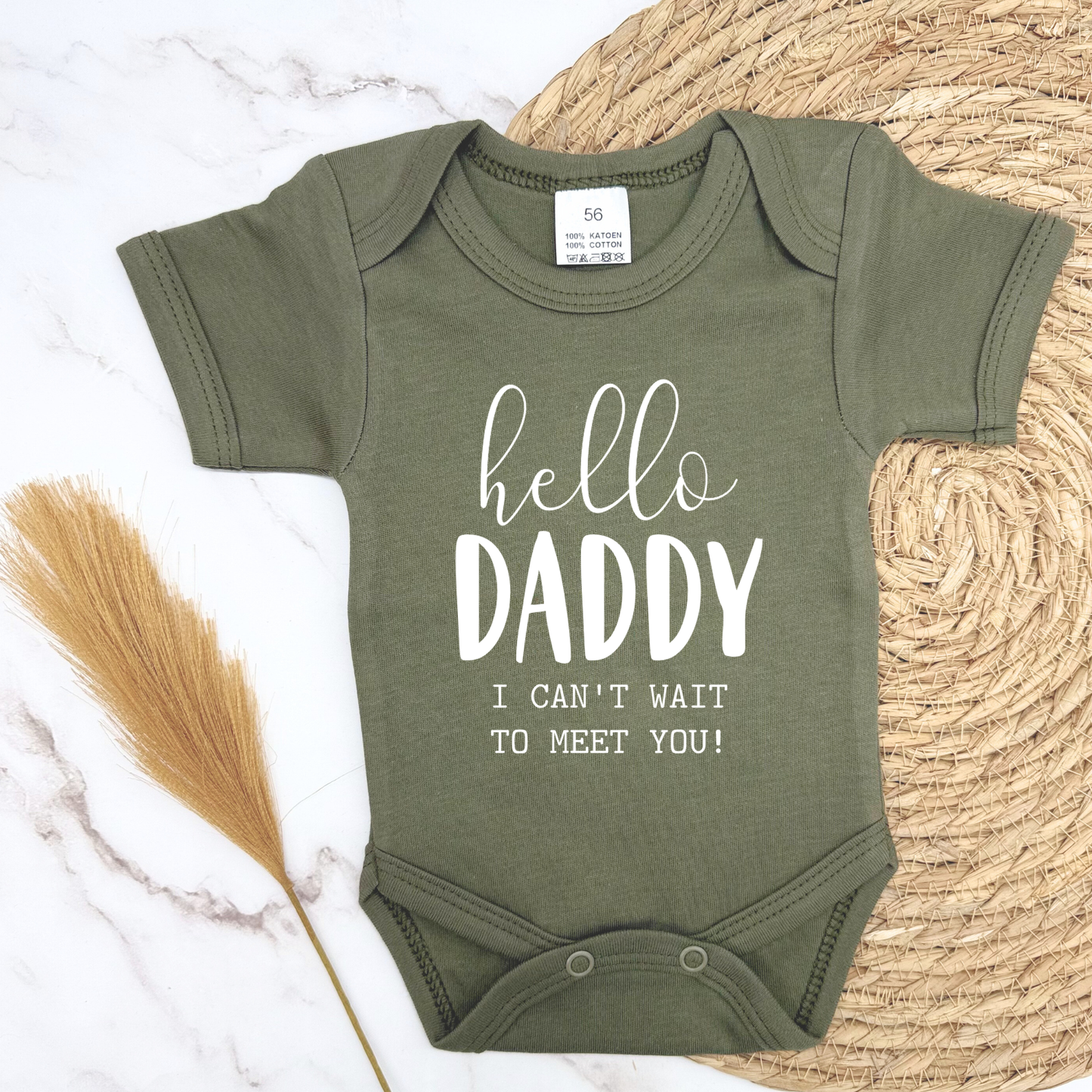 Hello Daddy I Can't Wait To Meet You