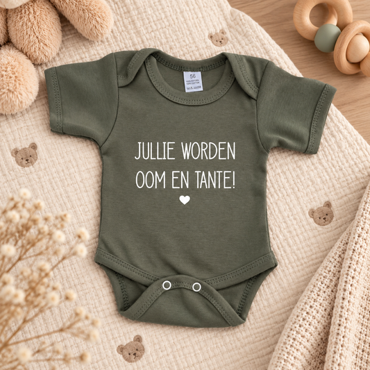 Jullie worden oom en tante! rompertje