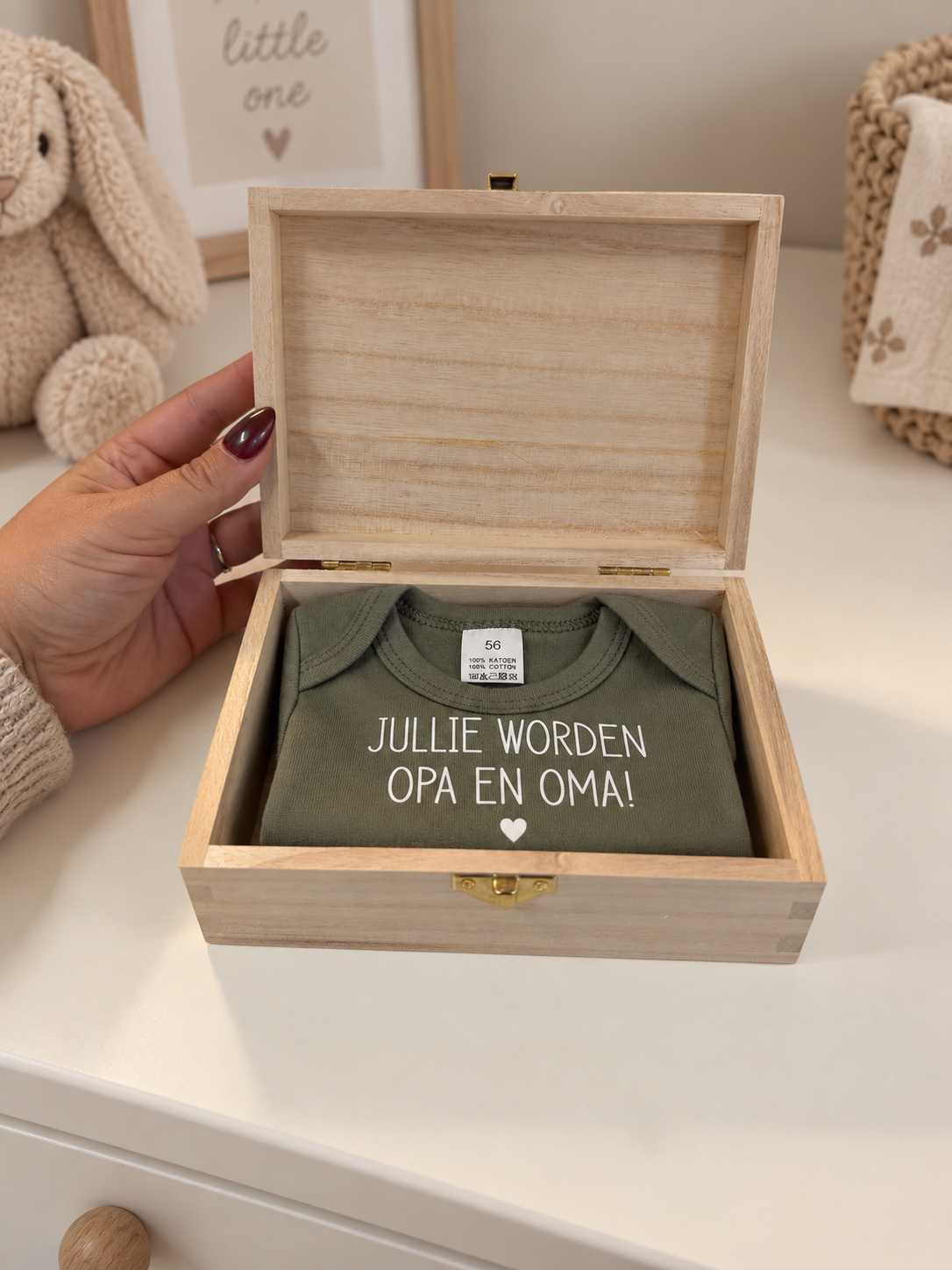 Jullie worden opa & oma cadeau