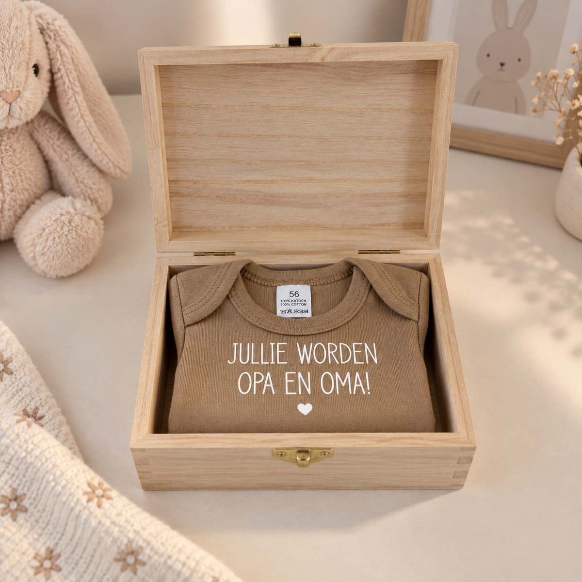 Jullie worden opa & oma cadeau