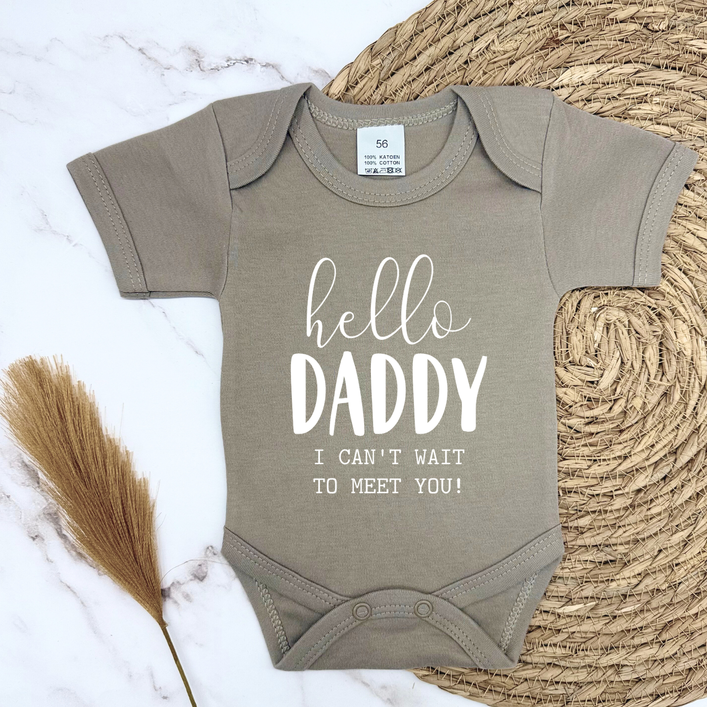 Hello Daddy I Can't Wait To Meet You