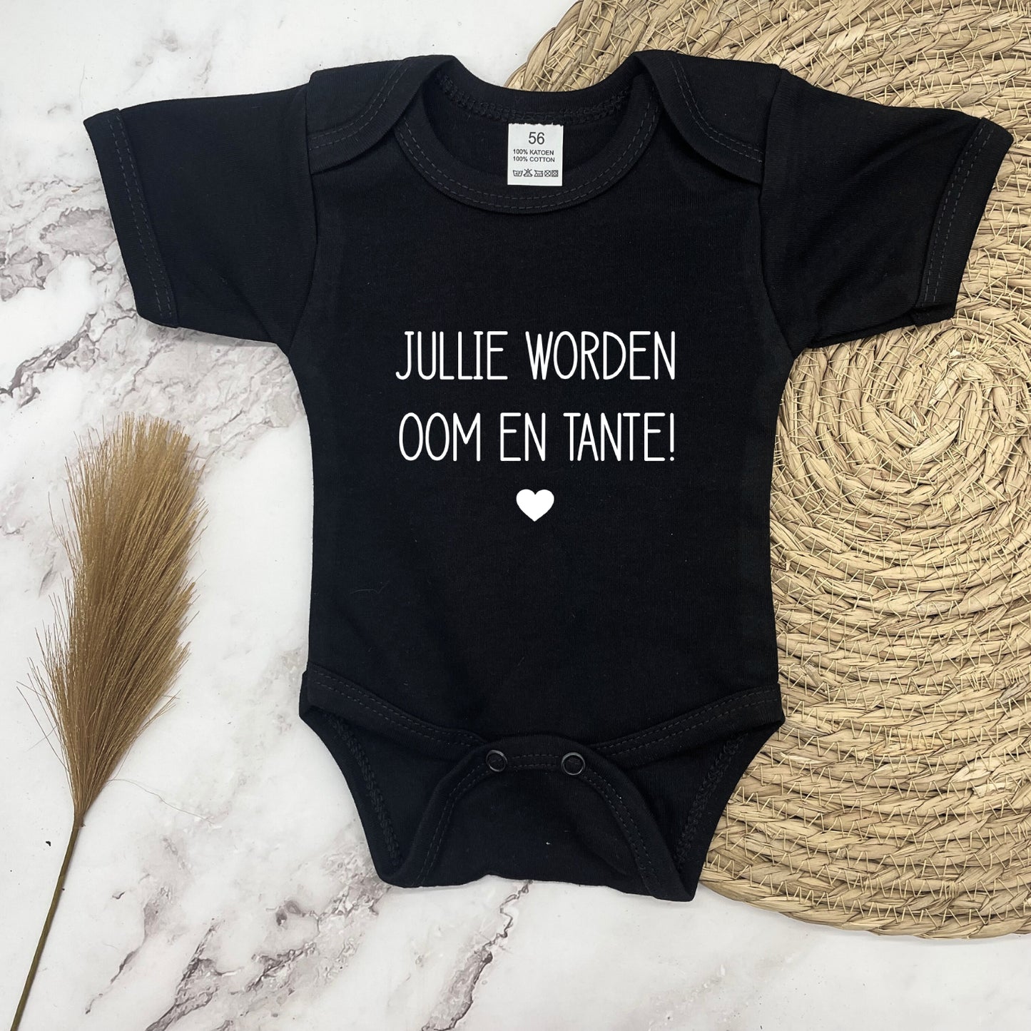 Jullie worden oom en tante! rompertje