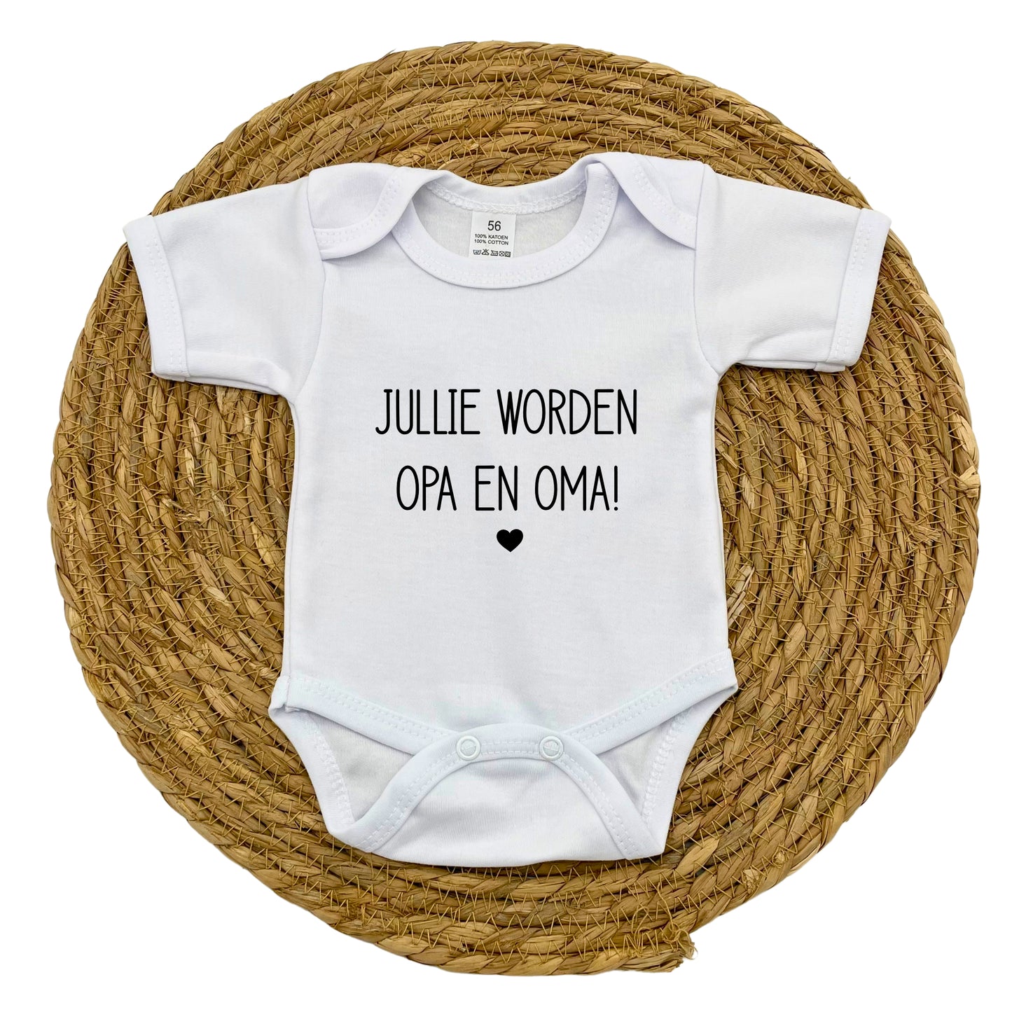 Jullie worden opa en oma! rompertje