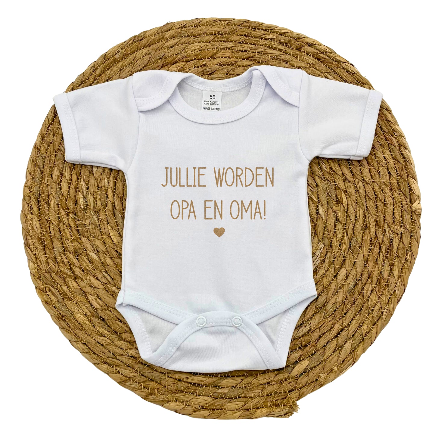 Jullie worden opa en oma! rompertje