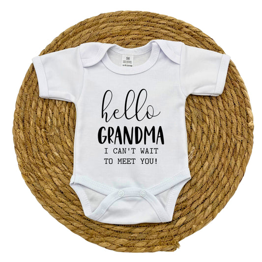 Hello Grandma I Can't Wait To Meet You (rompertje)