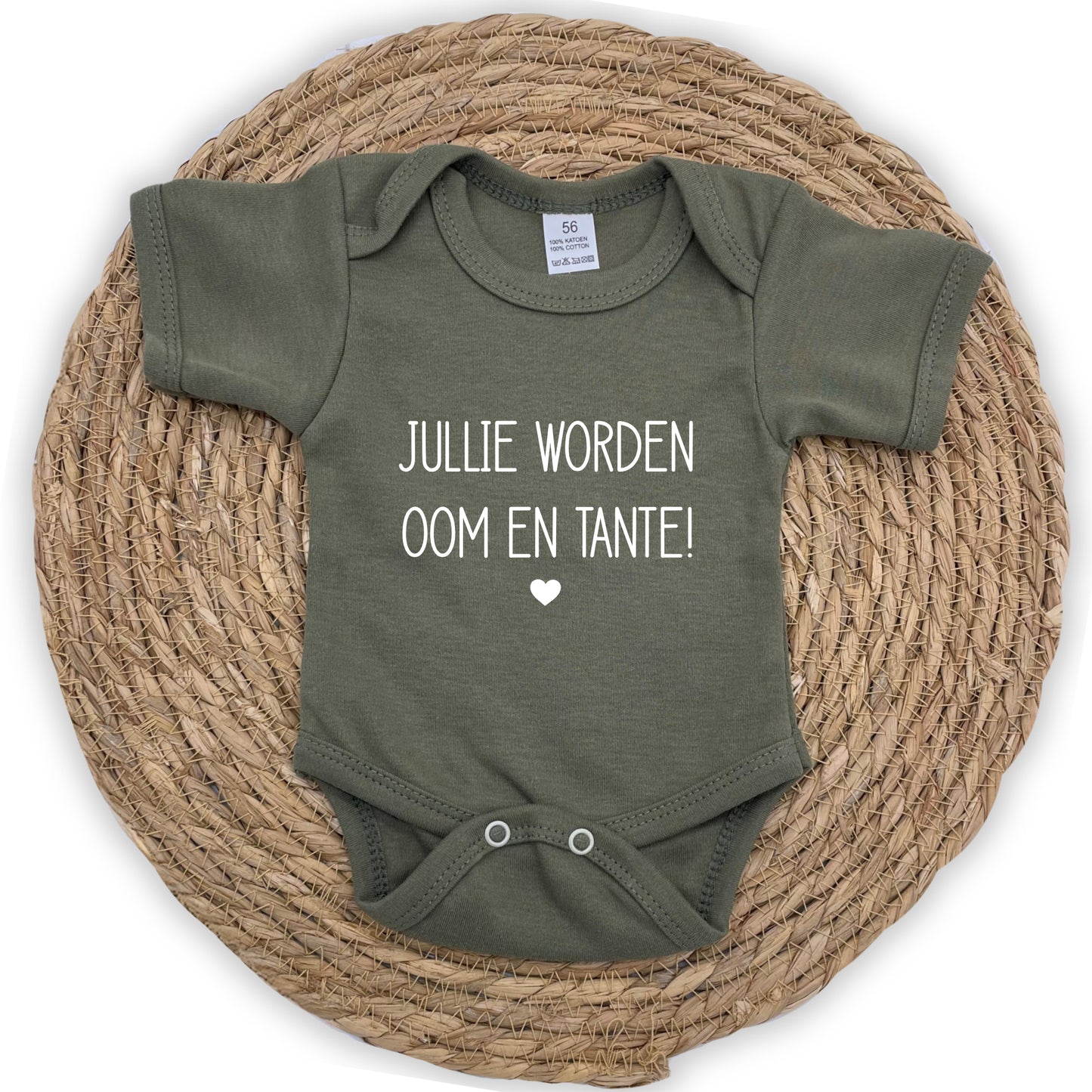 Jullie worden oom en tante! rompertje