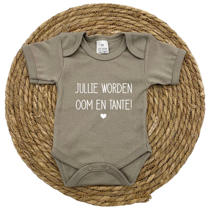 Jullie worden oom en tante! rompertje