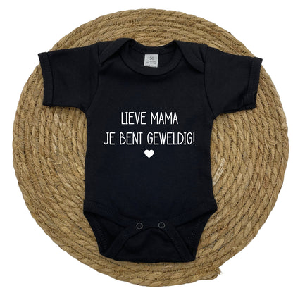 Lieve mama, je bent geweldig! rompertje