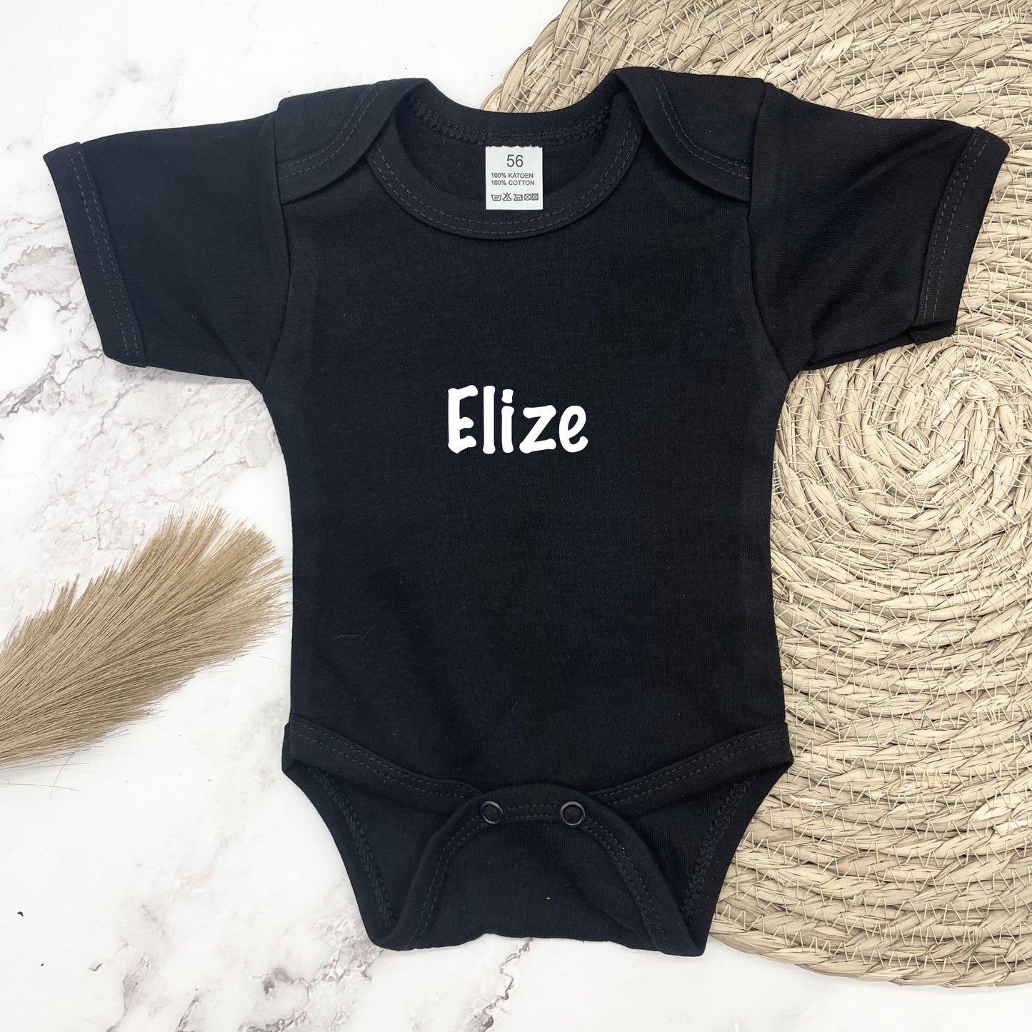 Gepersonaliseerd  baby rompertje met naam