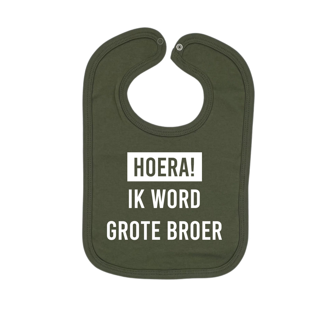 Hoera! Ik word grote broer slabbetje