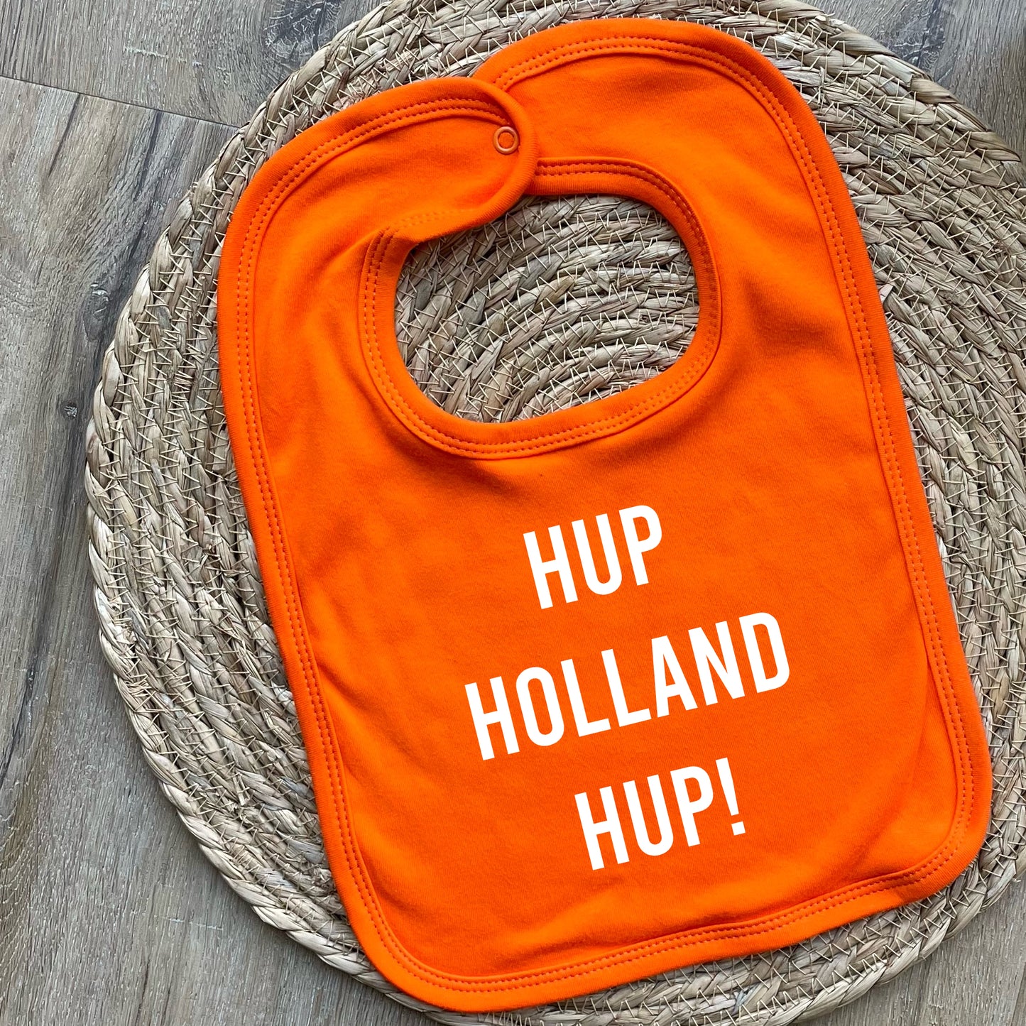 Hup holland hup! (baby slabbetje)