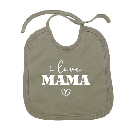 Slab met touwtje - I love mama